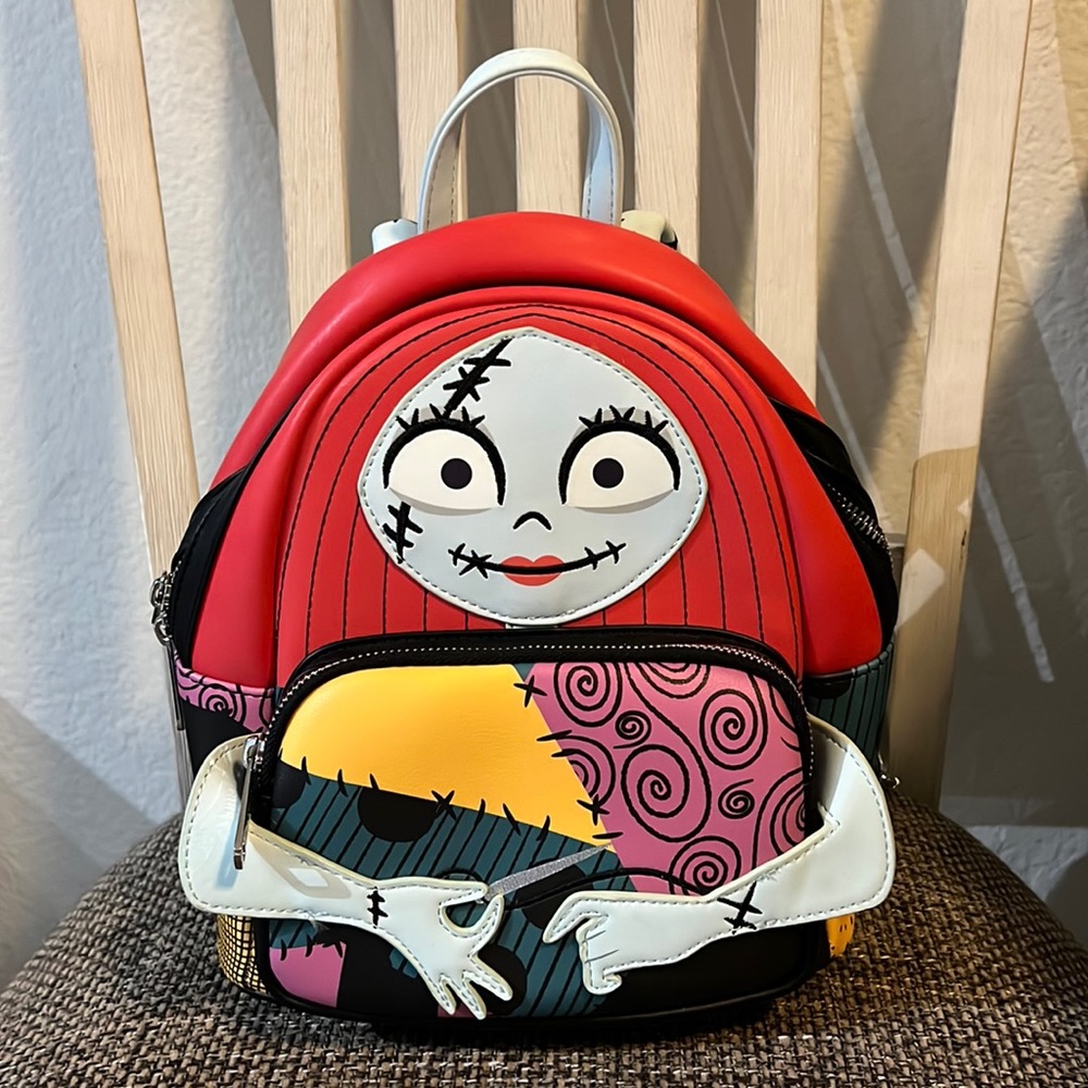 Loungefly Disney The Nightmare Before Christmas Sewing Sally Mini Backpack